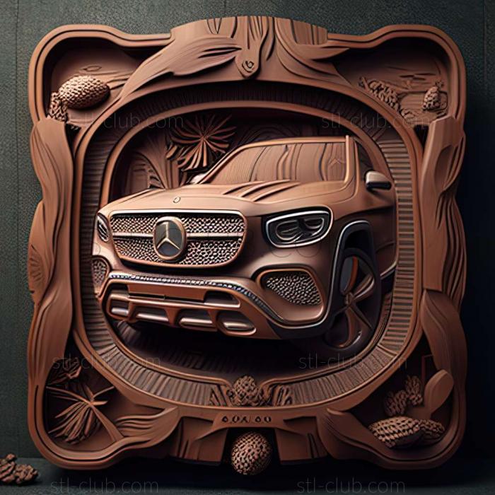 3D модель Mercedes Benz GLB (STL)